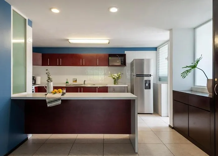 Acogedor Departmento En La Roma 3beth&2bath *