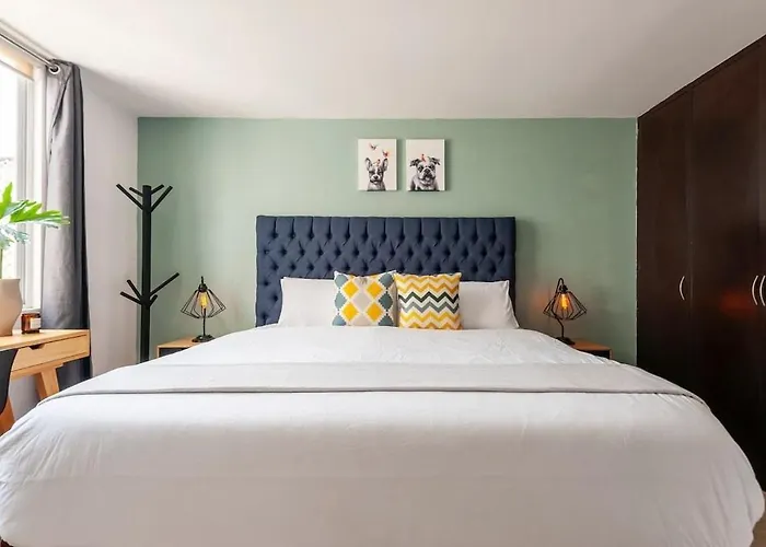 Acogedor Departmento En La Roma 3beth&2bath Mexico City