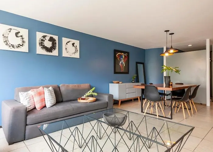 Acogedor Departmento En La Roma 3beth&2bath *